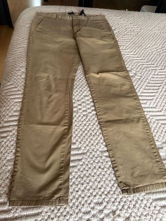 Schöne hellbraune Herren-Hose Gr. 50