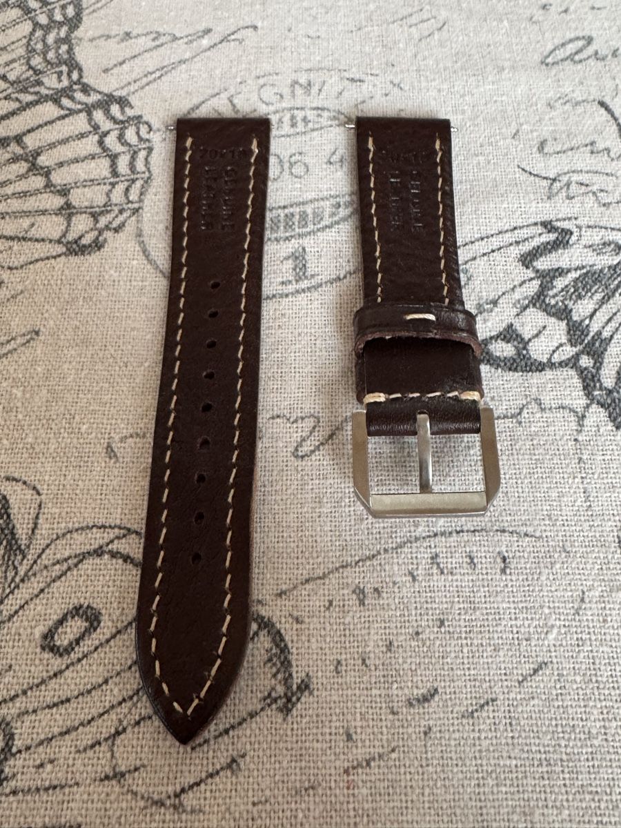 Bracciali & Braccialetti: Uhrenbänder 20x 18 Leder – Usato da Trimbach venduto da hubled 6