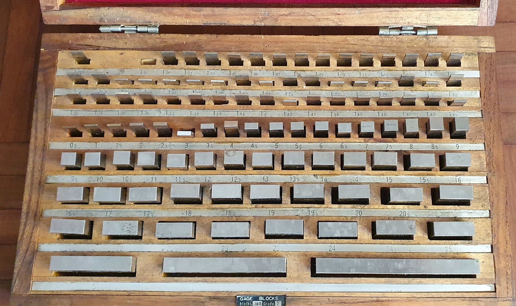 Misurare: Endmass Kasten von GAGE BLOCKS  – Usato da Kreuzlingen venduto da Rschweiz1 1
