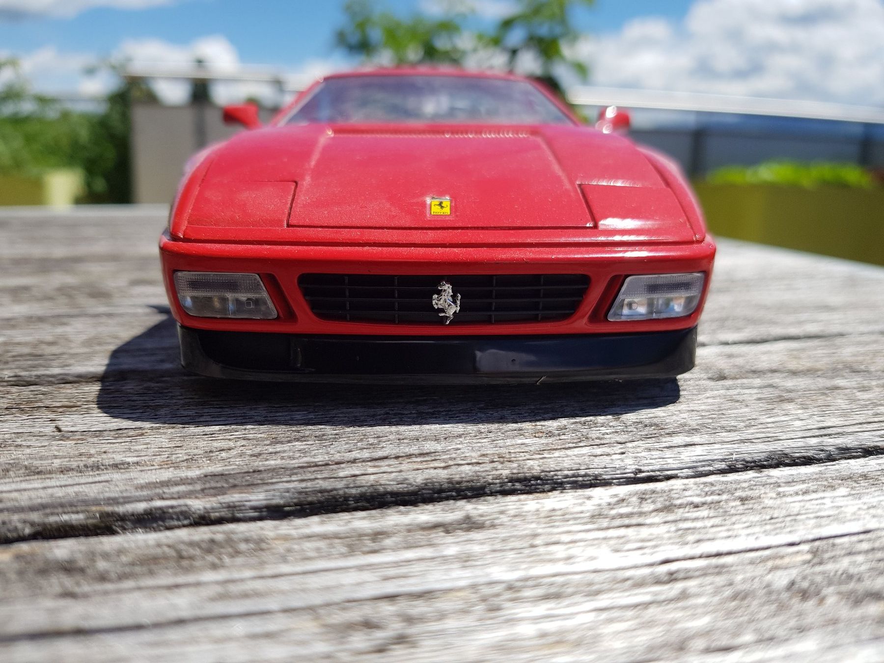 Ferrari Modellini d'auto: Ferrari 348 1989 Modellauto rot – Usato da Jona venduto da dampfnuggi