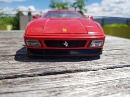 Ferrari 348 1989 Modellauto rot