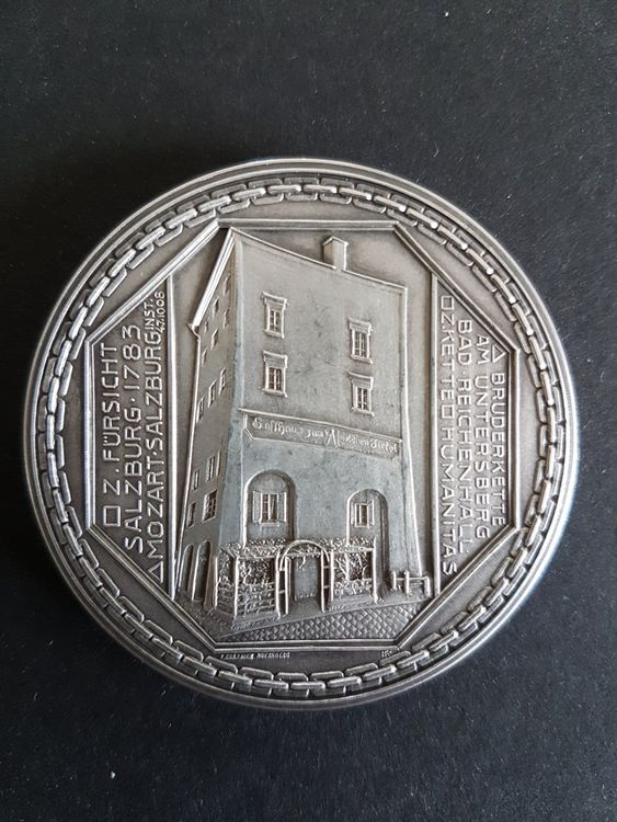 Wolfgang Amadeus Mozart Medaille von 1908 Kaufen auf Ricardo