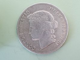 5 Franken 1891 super top **** ( Poste A+ )