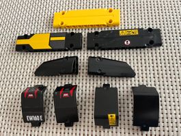 Lego Technik 42053 Panel Verschalung Spoiler gelb schwarz
