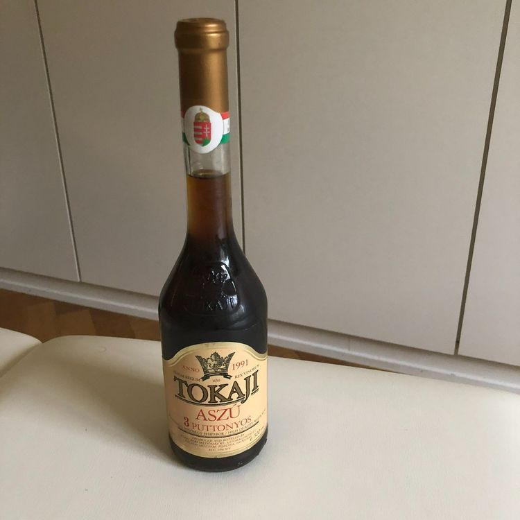 Tokaji Aszu 3 Puttonyos 1991, Wein aus Ungarn (Neu und originalverpackt ...