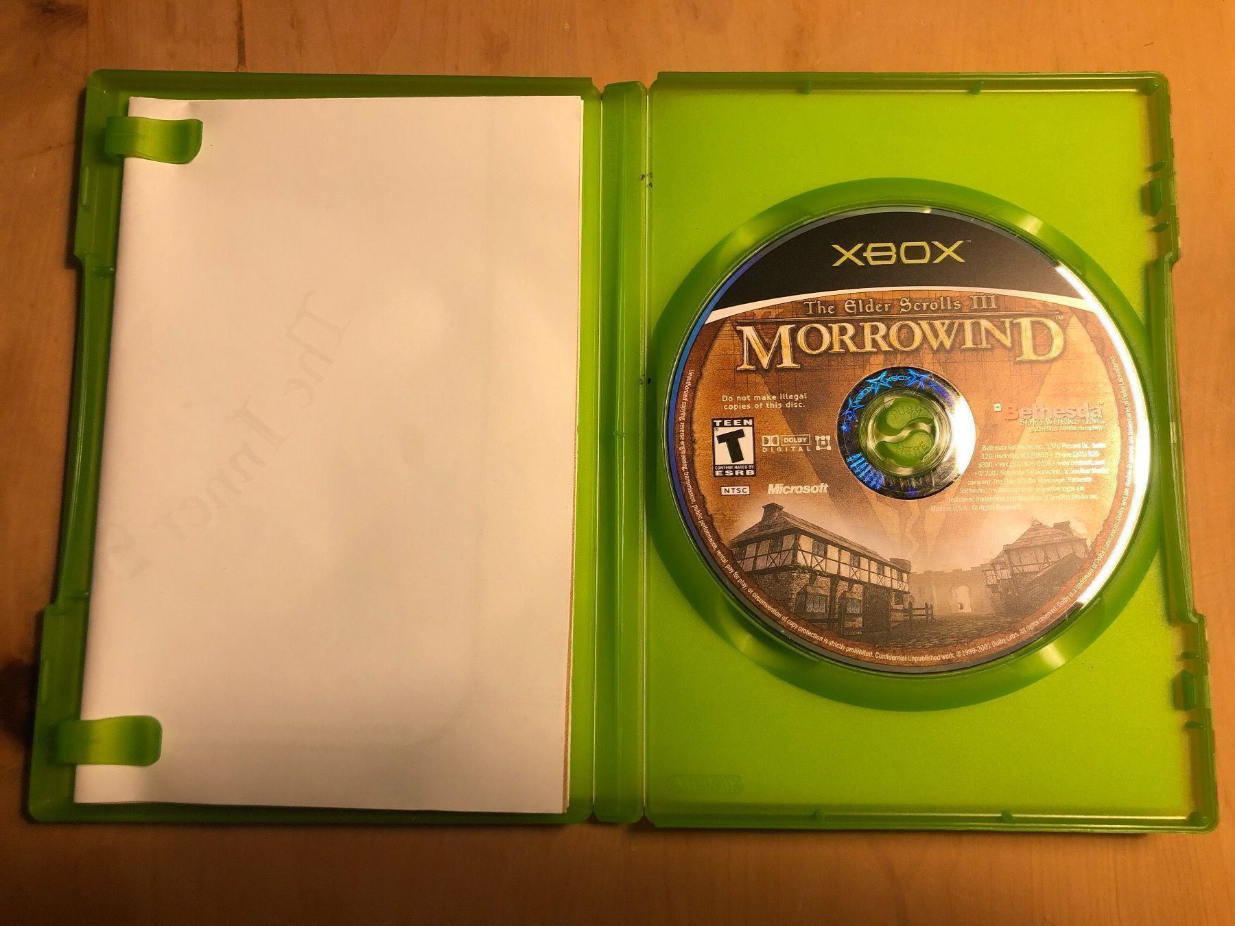 Microsoft Spiele: Elder Scrolls Morrowind NTSC/US Xbox – Gebraucht aus Kestenholz von Mad18 2