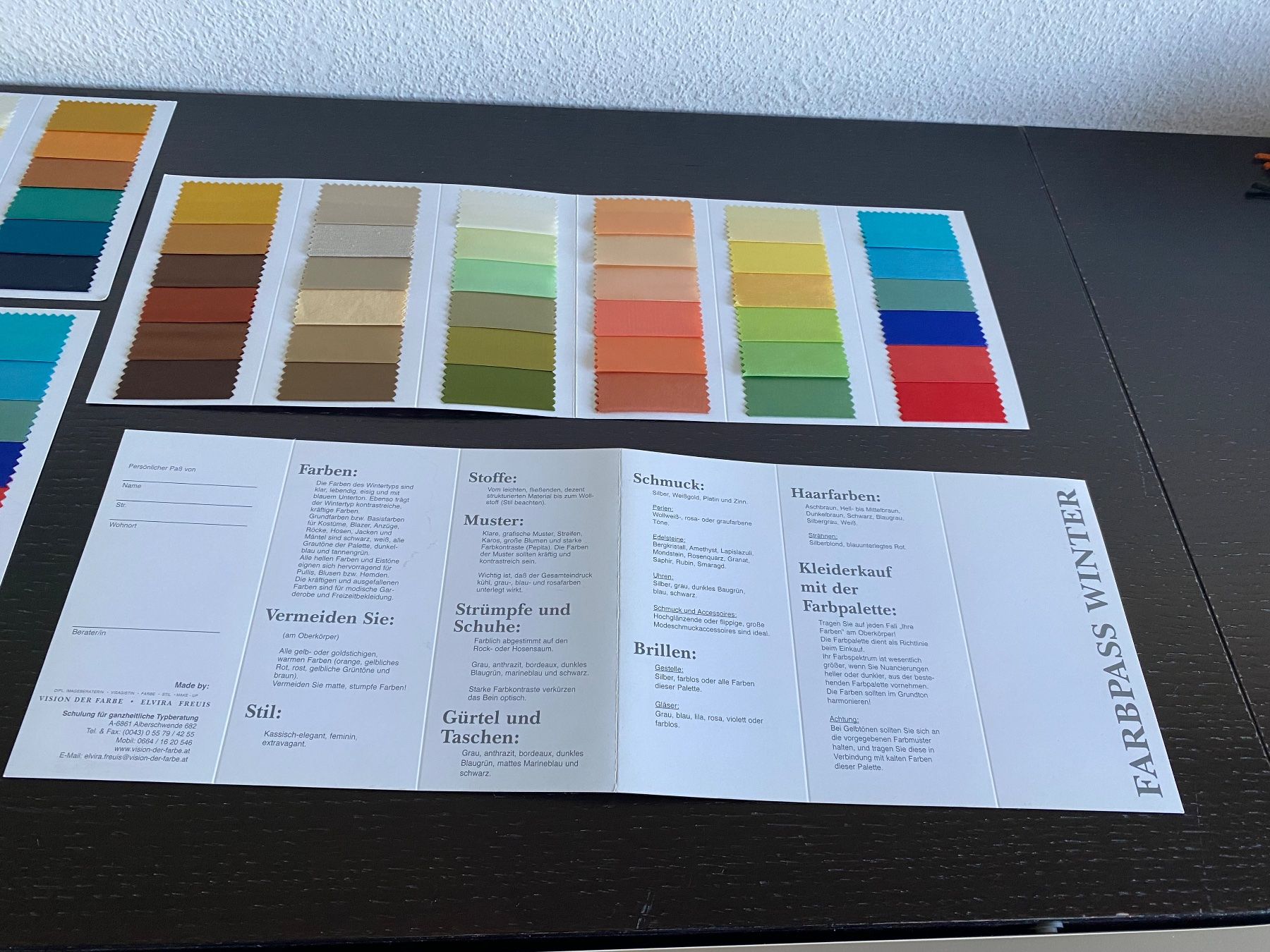 Tissus: Farbberatung Set – Neuf avec emballage d'origine à St.Gallen par Design04 9