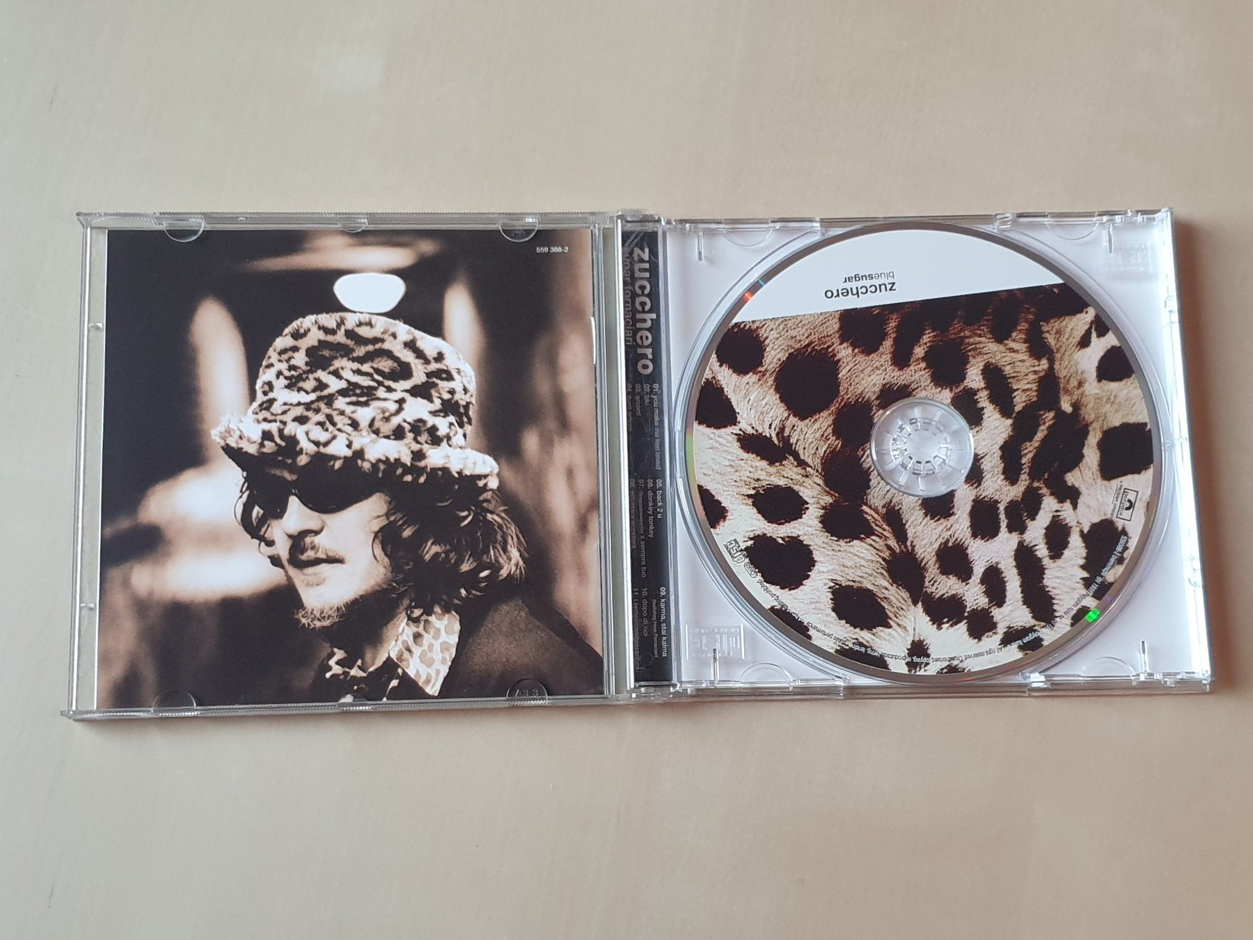CD: Zucchero blue sugar – Usato da Stansstad venduto da collectorsshop 2