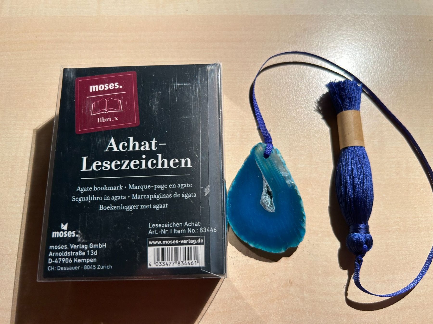 Altre raccolte & rarità: Achat-Lesezeichen – Usato da Hagendorn venduto da Teora66 3