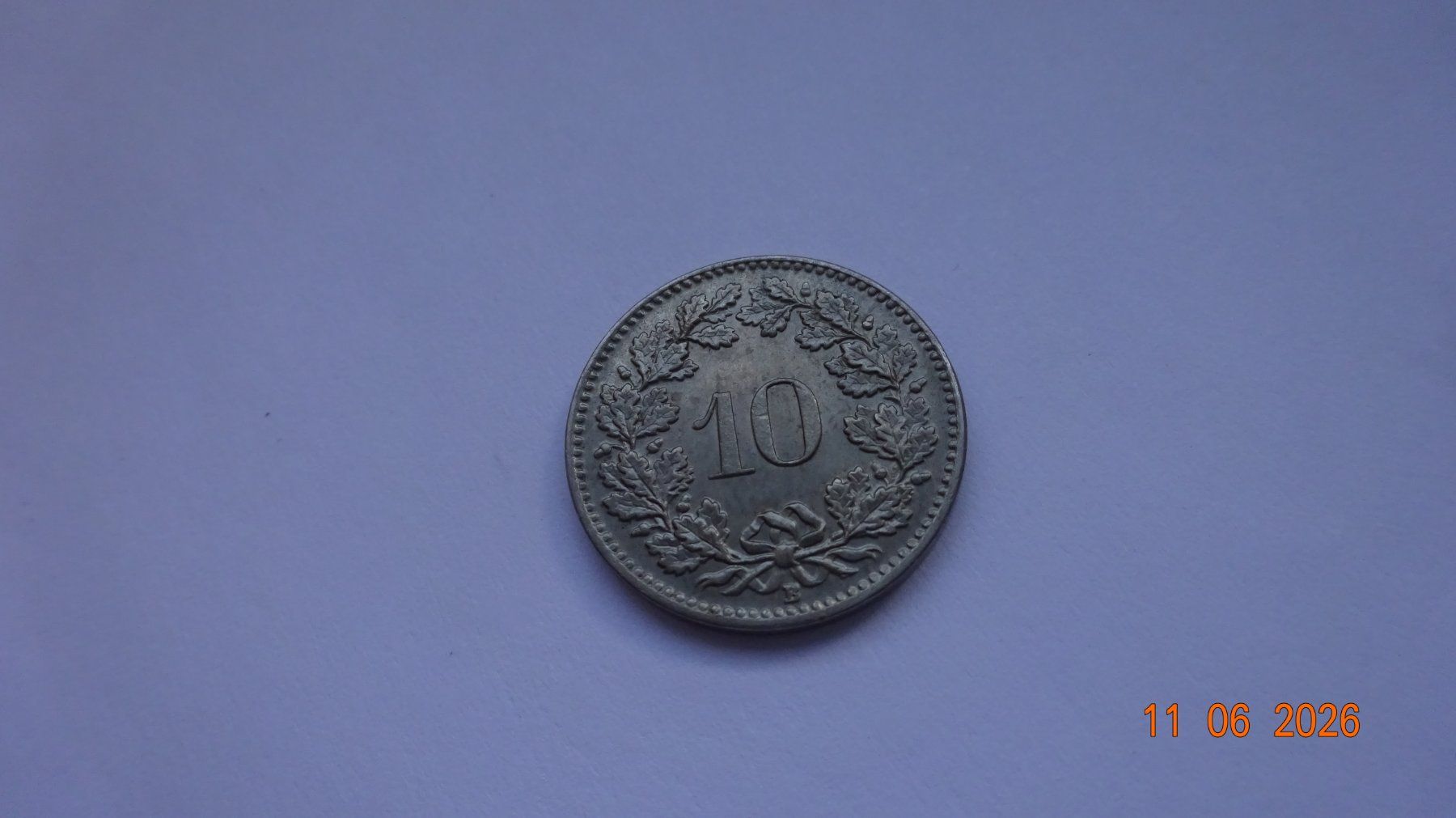 Tutti le monete: 10 Rappen 1908 Unz. – Usato da bassecourt venduto da Oursvert 1