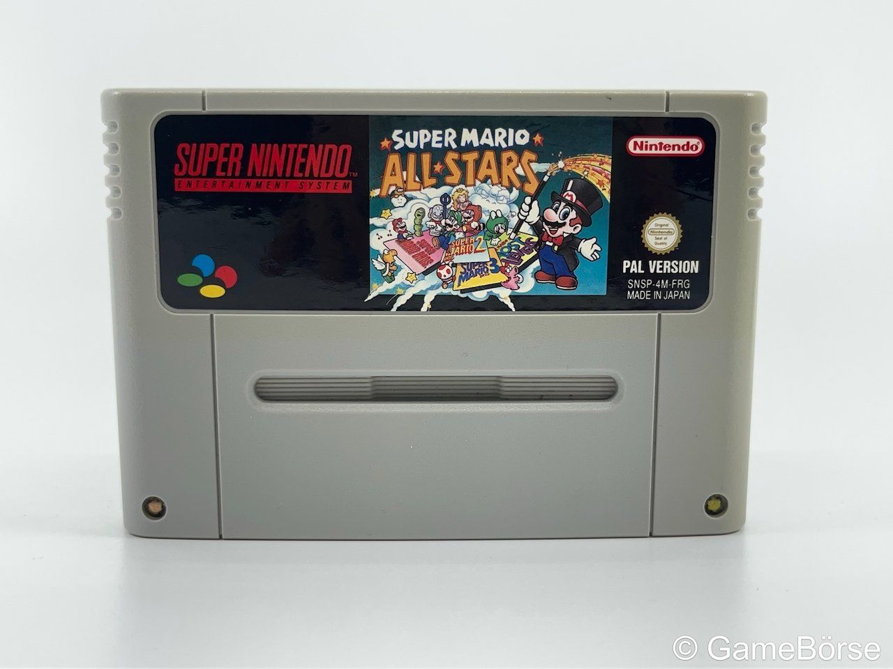 Nintendo Giochi: SNES Super Mario All Stars PAL – Usato da Stettfurt venduto da GameBoerse