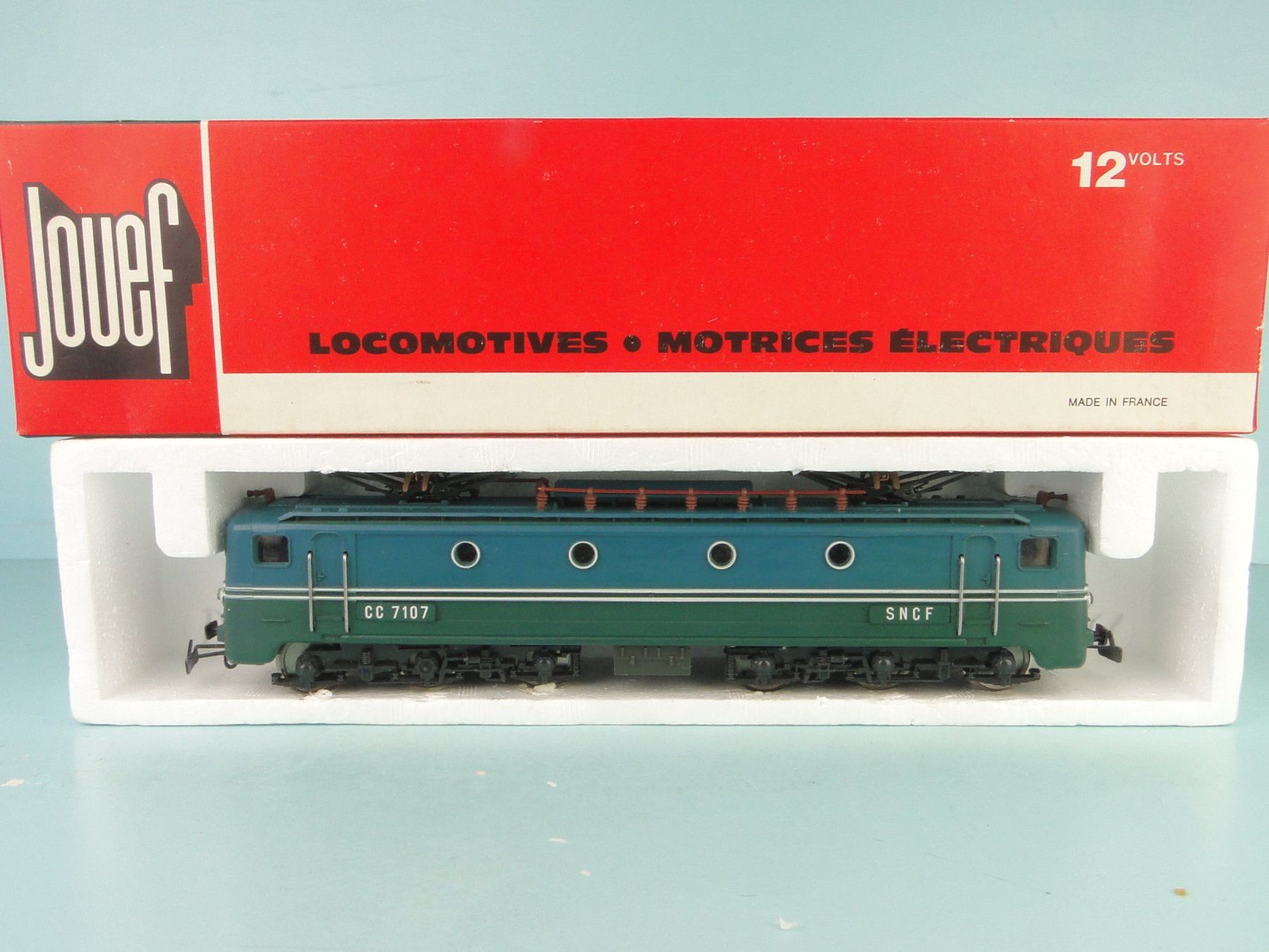 Jouef Modelleisenbahnen: Jouef 8445 SNCF CC 7107, Neuwertig – Gebraucht aus Bülach von cann11 5