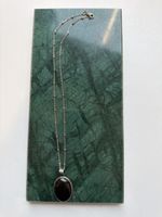 925 Silberkette mit Onyx Anhänger - Zeitloser Schmuck! 