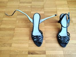 Vicina-Sandalen aus Leder 37 - dunkelblau