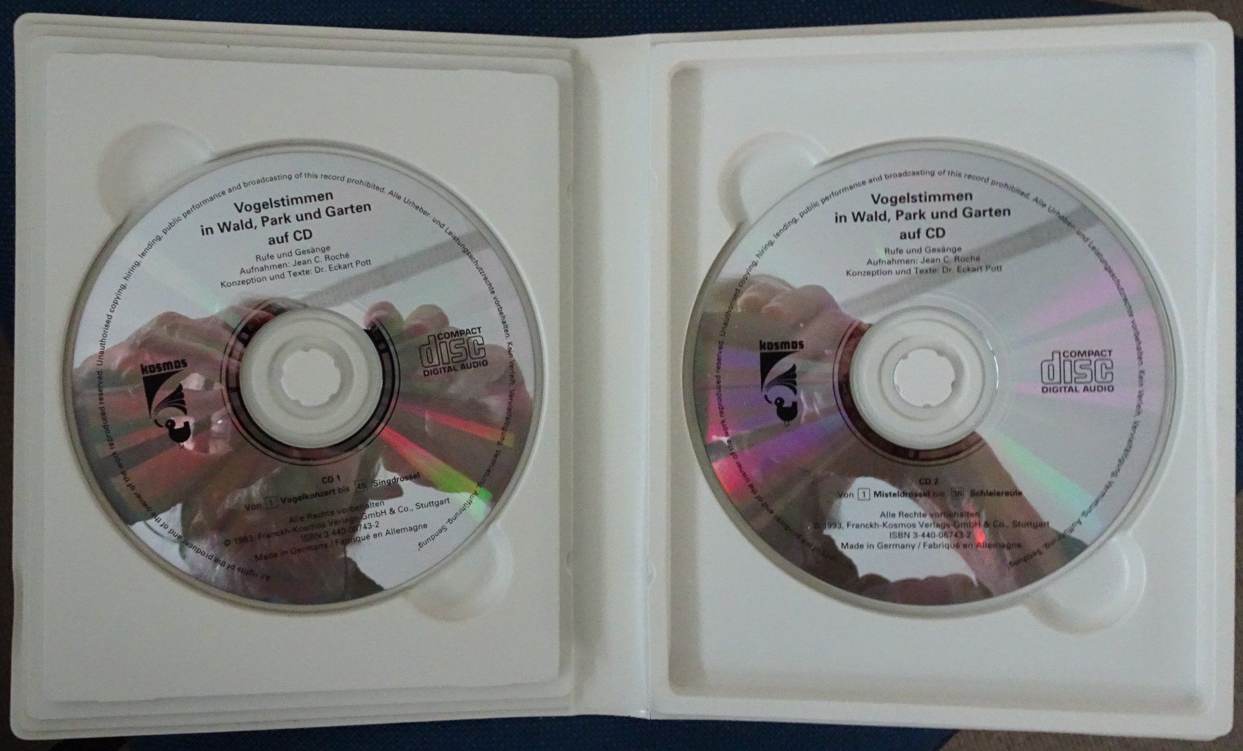 CDs: Vogelstimmen in Wald, Park und Garten. Rufe und Gesänge – Gebraucht aus Langenthal von calicut 1