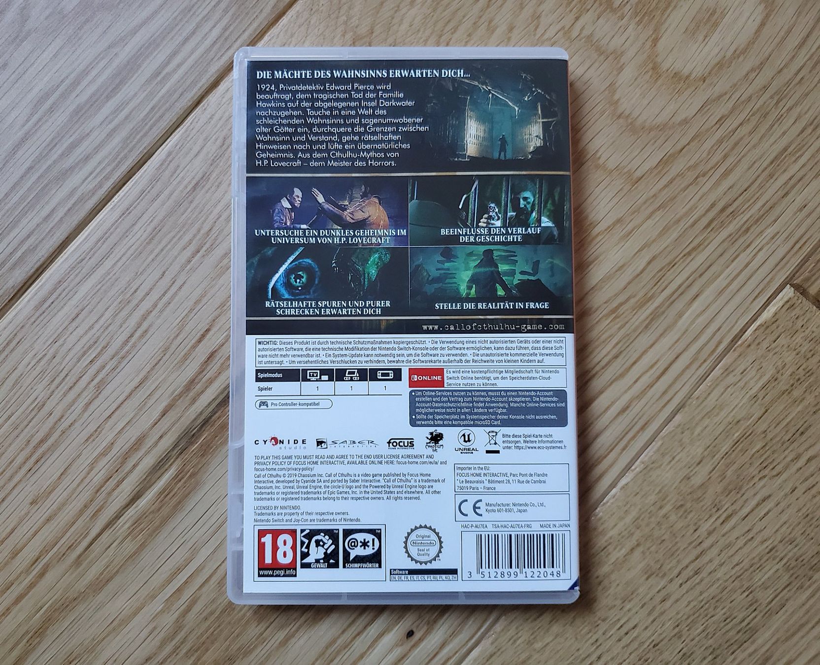 Nintendo Giochi: Call of Cthulhu (Switch) – Usato da Euseigne venduto da GeryVideoGames 2