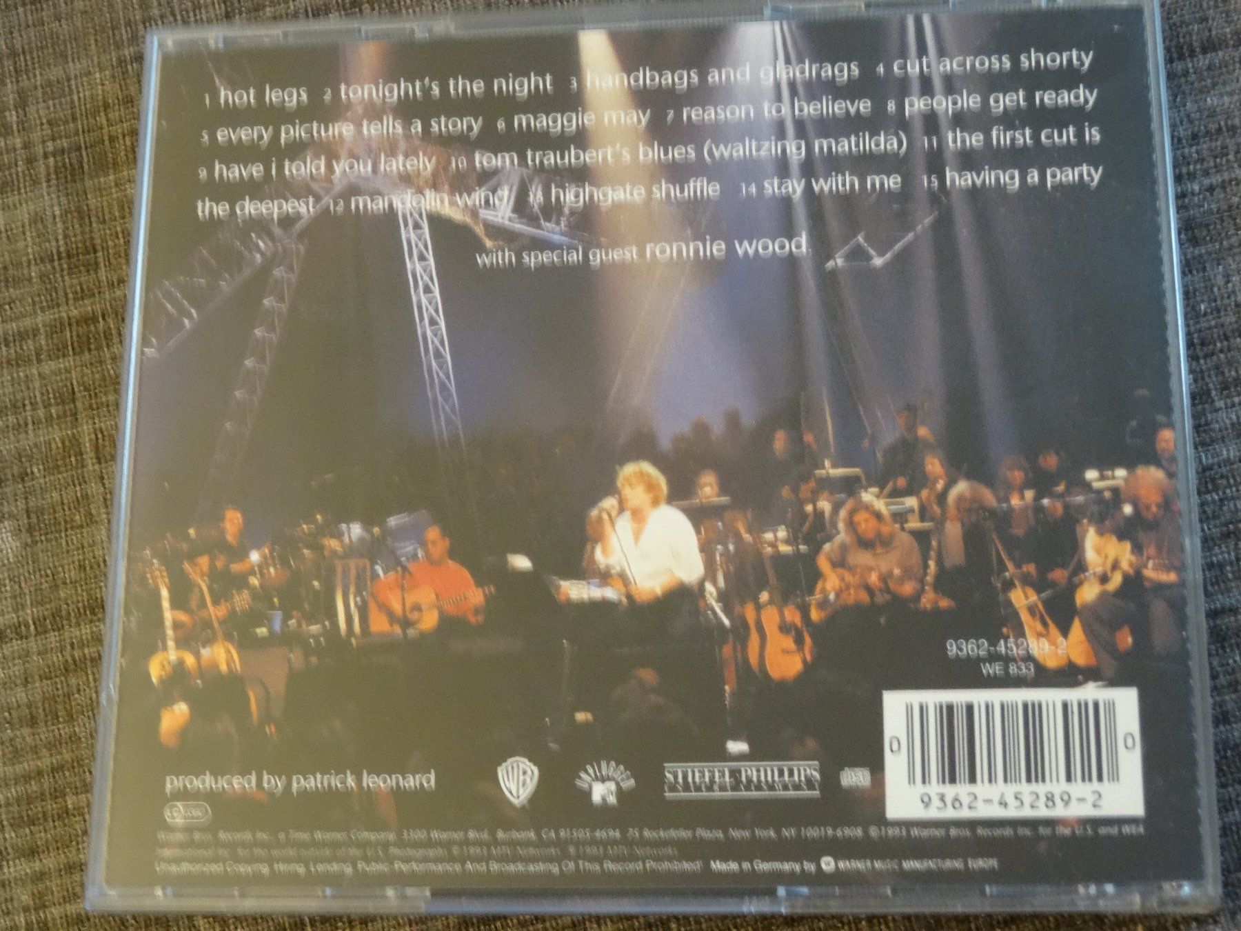 CD: Rod Stewart - Unplugged and seated CD – Usato da Olten venduto da Disc-Ausverkauf 1