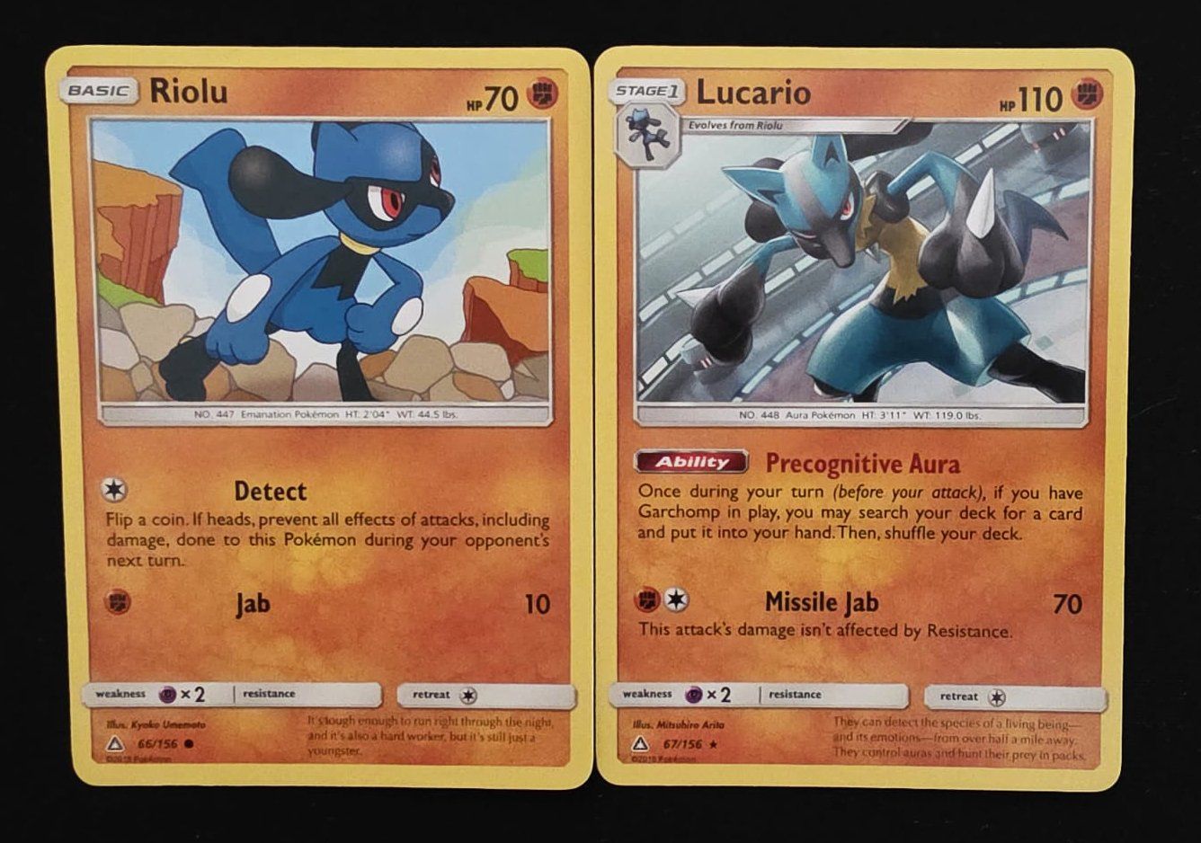 Pokémon Carte collezionabili: Riolu & Lucario Set - Pokemon TCG – Usato da Zürich venduto da Zetto