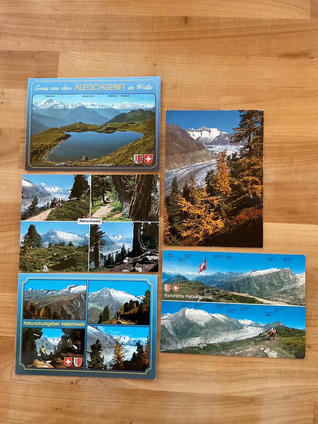 Cartes postales: AK von Aletschgletscher / Aletschgebiet – D'occasion à Rümlang par Kartenpost1