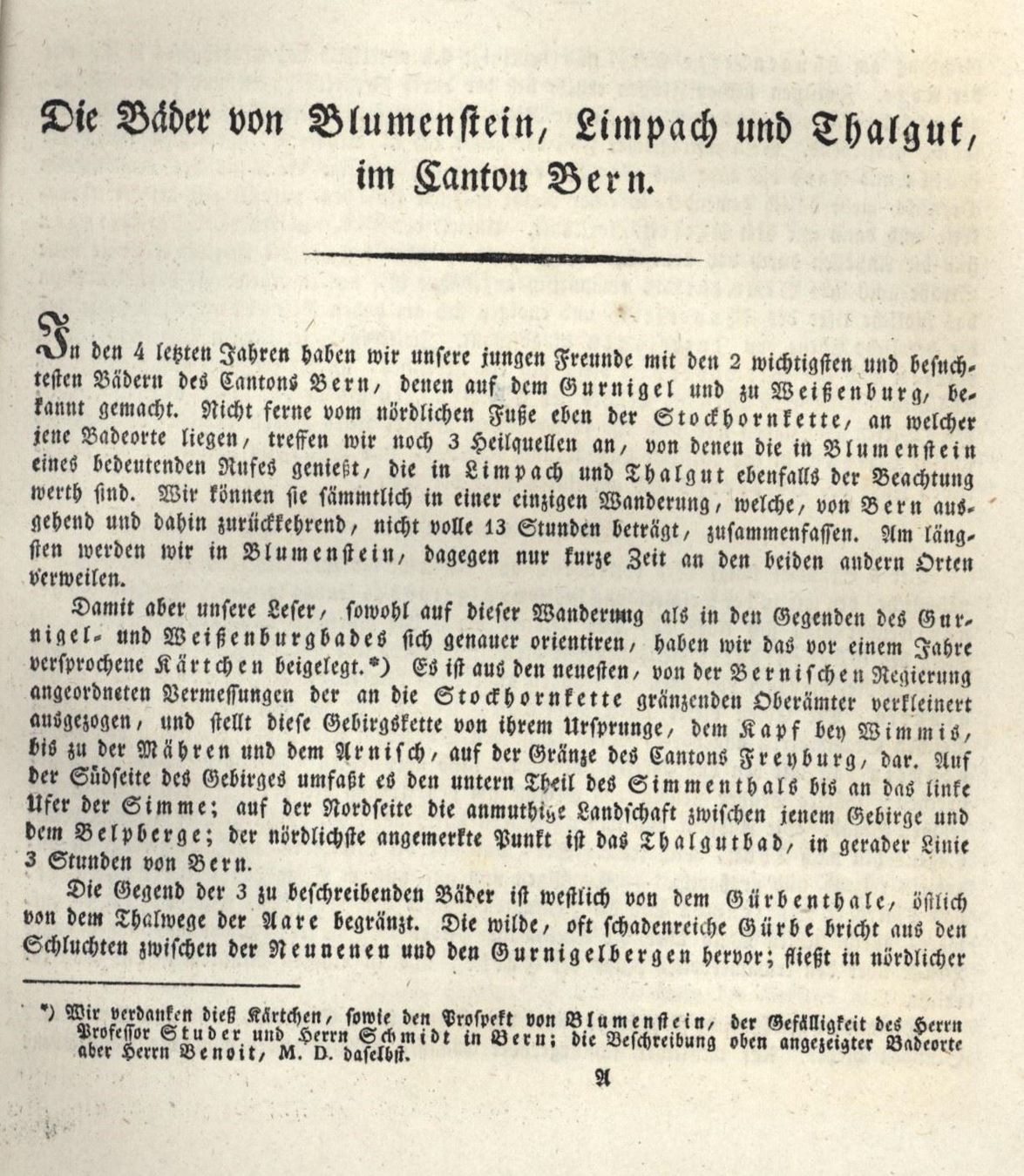 Libri: Blumenstein Neujahrsblatt mit Ansicht 1824 – Usato da Rafz venduto da Helvet32 1