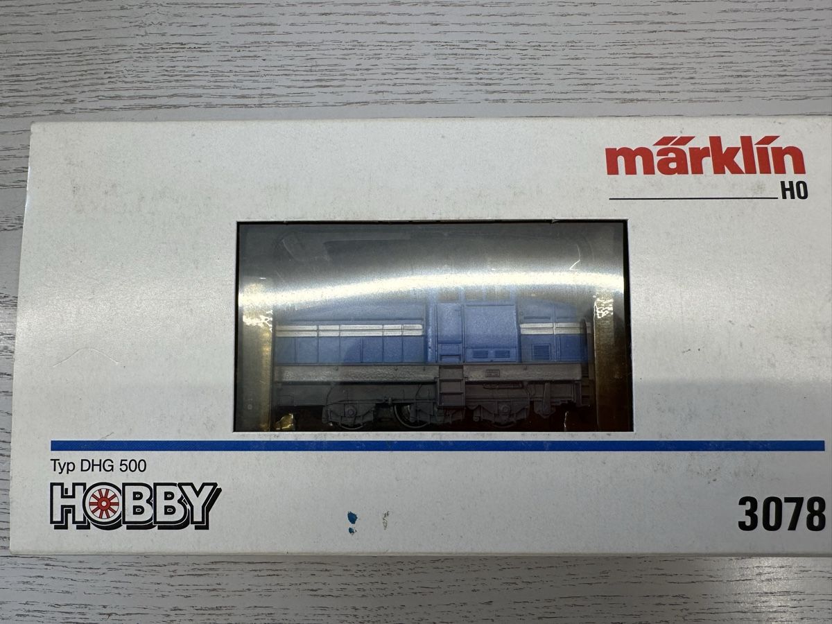 Märklin Modellini di ferrovie: Märklin 3078 DHG 500 – Usato da Lupsingen venduto da New-Haven 2