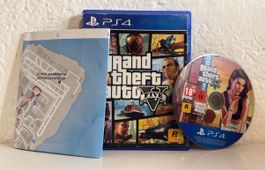 Grand Theft Auto V PS4/PS5 - game with map