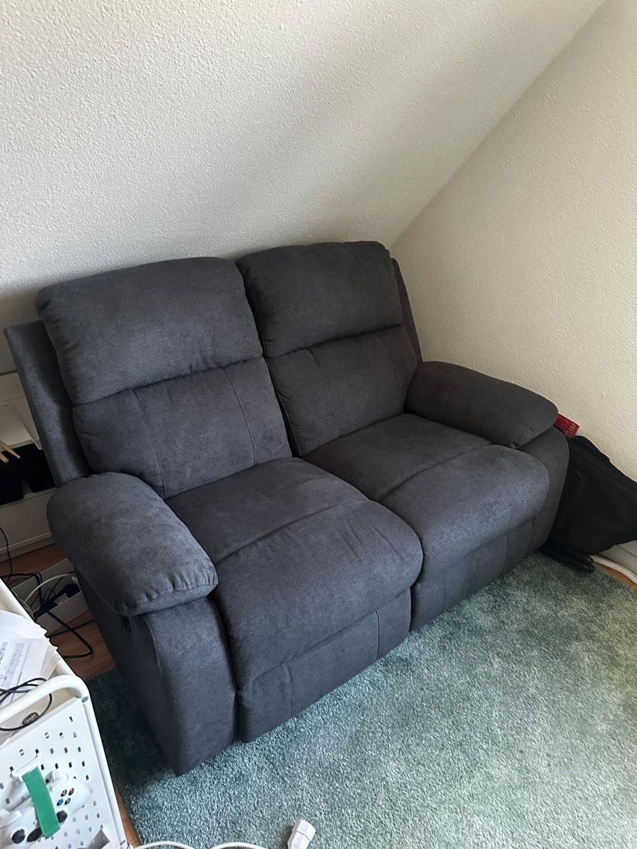 Sofas: 2er Sofa/Sessel mit Relaxfunktion – D'occasion à Birmensdorf ZH par hubinio 2
