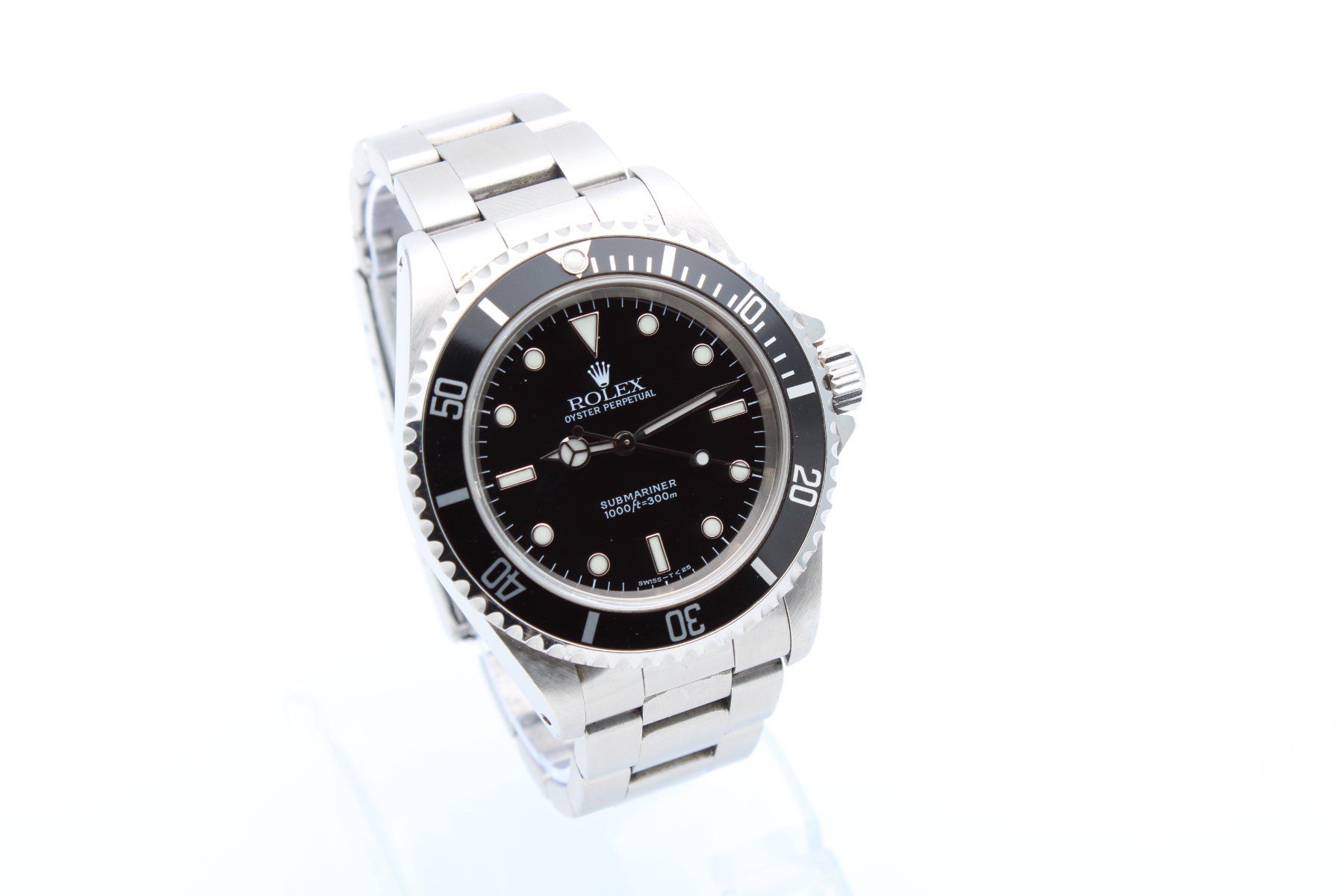 Rolex Orologi: Rolex Submariner No-Date Ref. 14060 Full Set Tritium – Usato da Brüttisellen venduto da AlphaOmega05 1