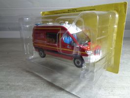 Hachette 1:43 Pompier Mercedes Sprinter