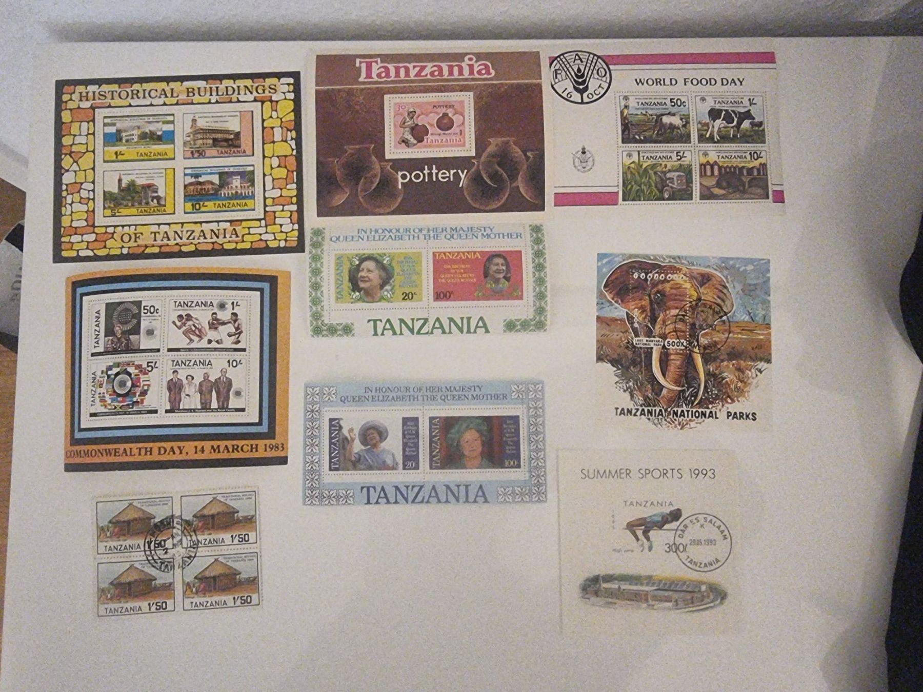 Tutti i francobolli: Briefmarken Tanzania – Nuovo (secondo la descrizione) da Zumikon venduto da chv_w96q 1
