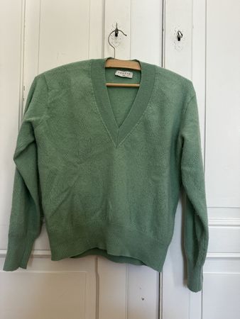 Sandro Paris Pullover grün Gr. 1 hochwertig
