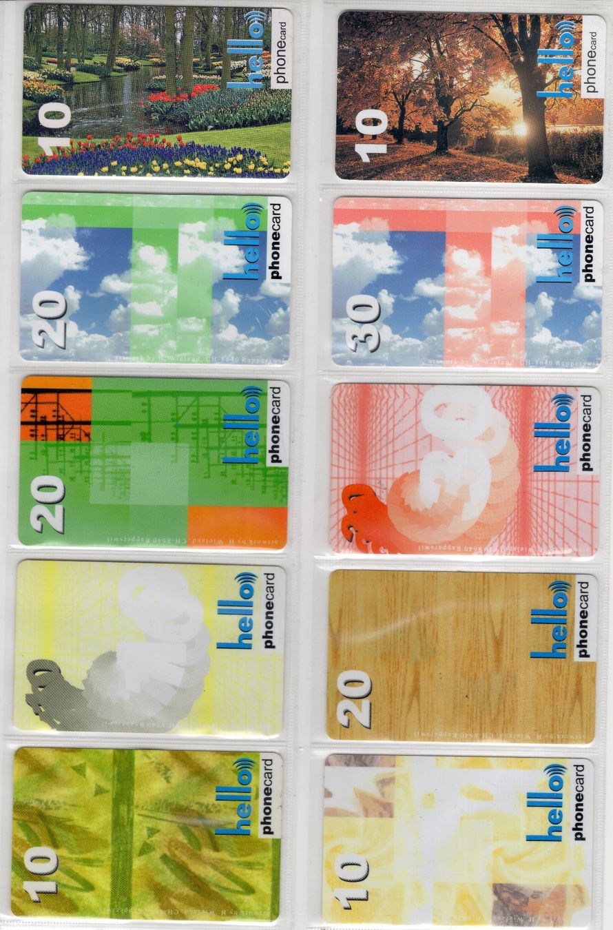 Cartes de téléphone: 10 diverse Schweizer Prepaid Telefonkarten – D'occasion à Eglisau par Chperfins