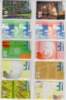 10 diverse Schweizer Prepaid Telefonkarten