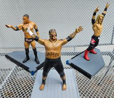 WWE Wrestling Figur Statue The Rock Umaga Edge WWF AEW