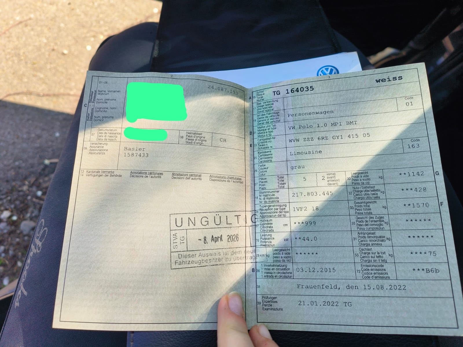 VW Autos: VW Polo 1.0 MPI BMT – Gebraucht aus Buch b. Frauenfeld von robintritten98 6