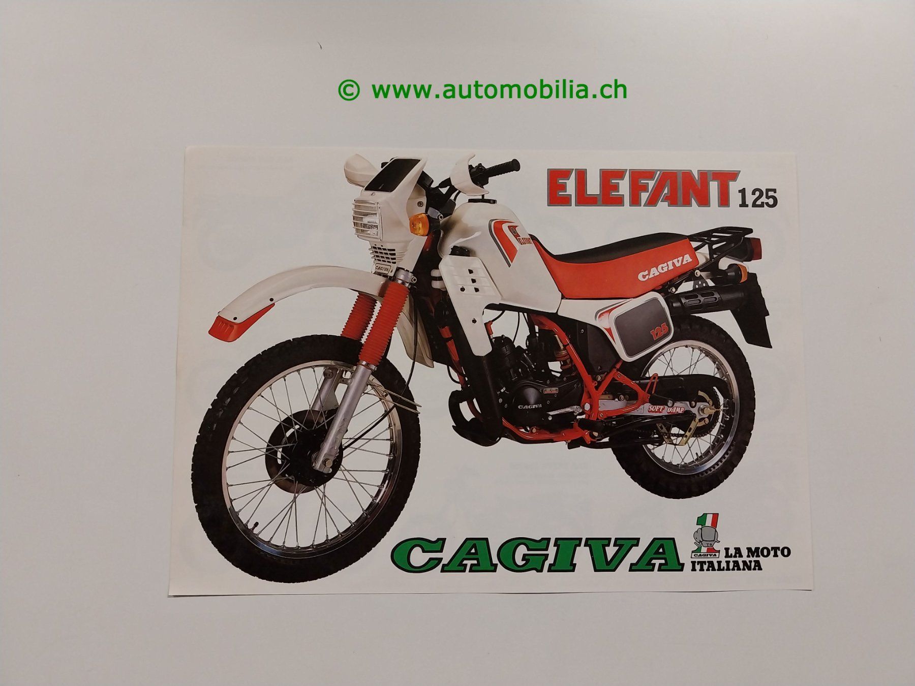 Documenti: Cagiva Elefant 125 Prospekt – Usato da Weingarten-Kalth venduto da Bettelbruenneli