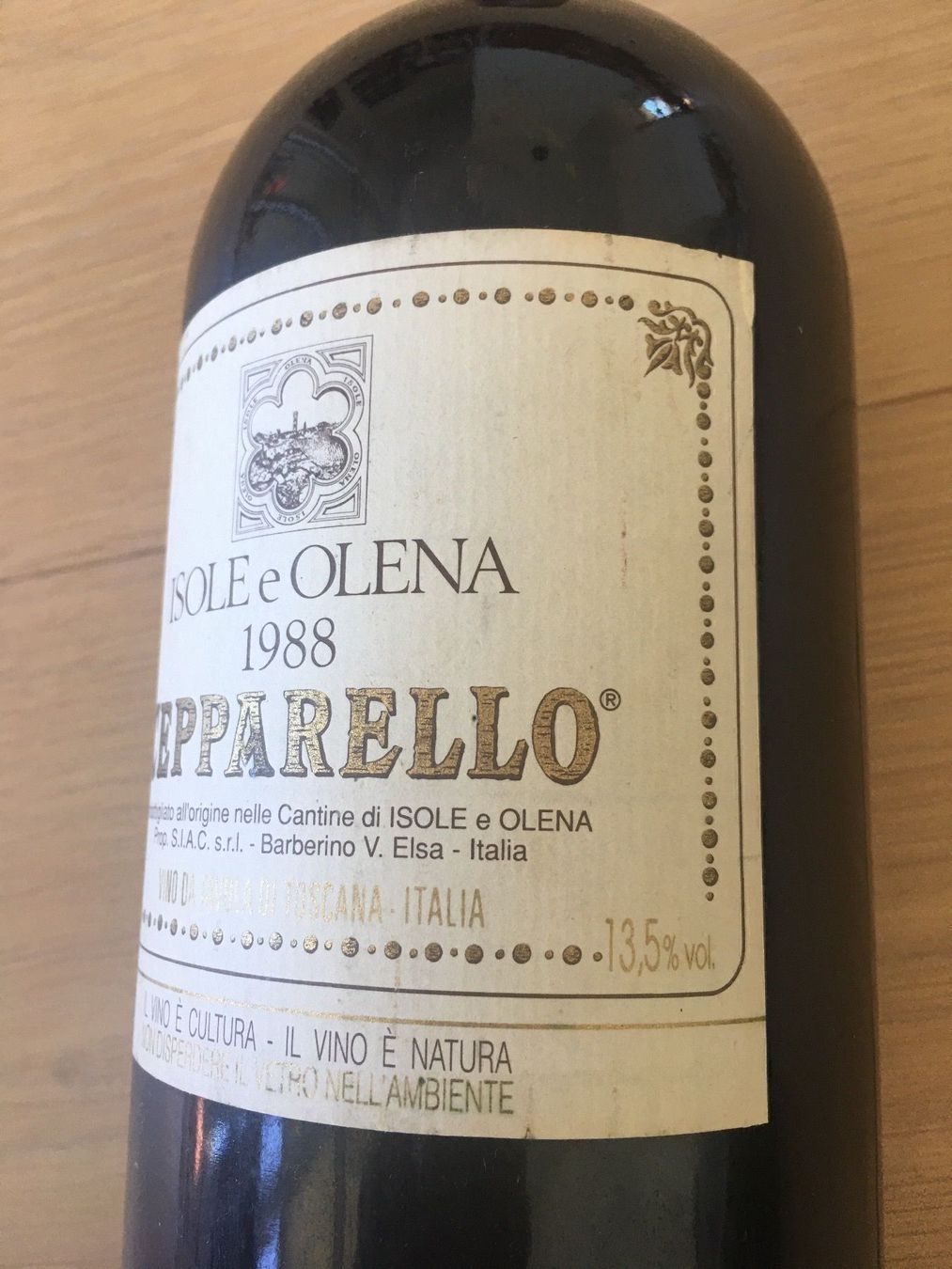 Vino: Cepparello 1988 Magnum Isole e Olena – Nuovo (secondo la descrizione) da Beinwil am See venduto da isole 3