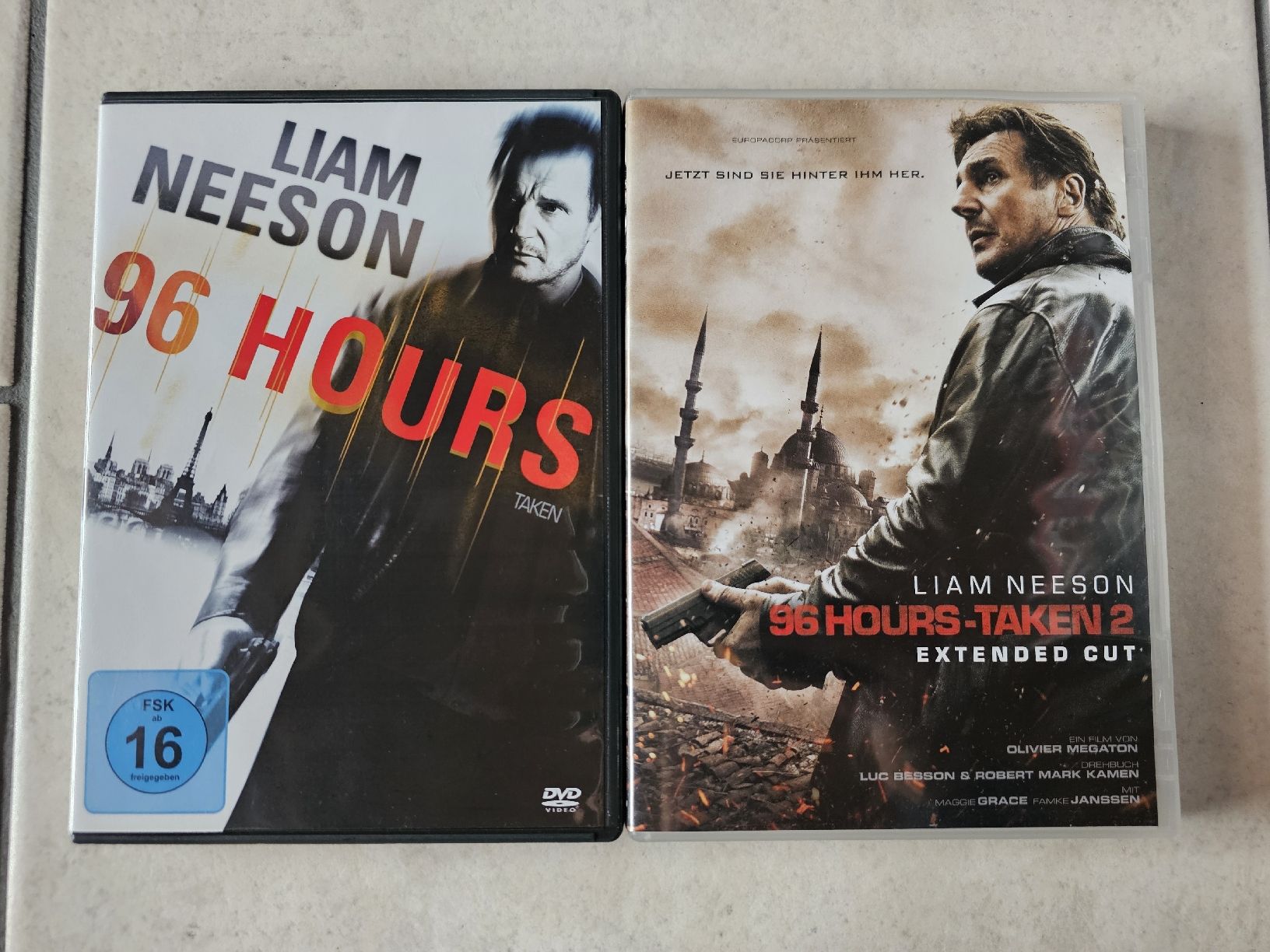 Tutti i DVDs: 96 Hours  -  1 & 2 – Usato da Schneisingen venduto da backstore24