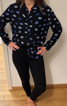 Chemise, noir, taille XL