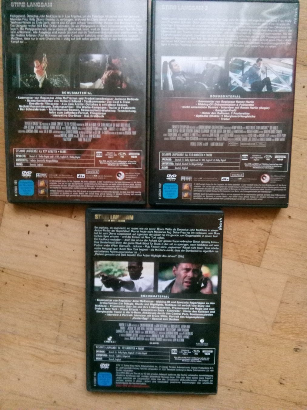 Tutti i DVDs: Stirb Langsam (Trilogie)  Special Edition  > De & Eng < – Usato da St. Gallen venduto da elk2024 4
