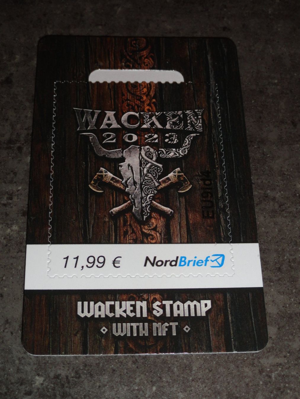 CRYPTO Stamp 2020 WACKEN FESTIVAL Nordbrief Deutschland (Neu (gemäss  Beschreibung)) in Dagmersellen für CHF 25 – mit Lieferung auf Ricardo kaufen