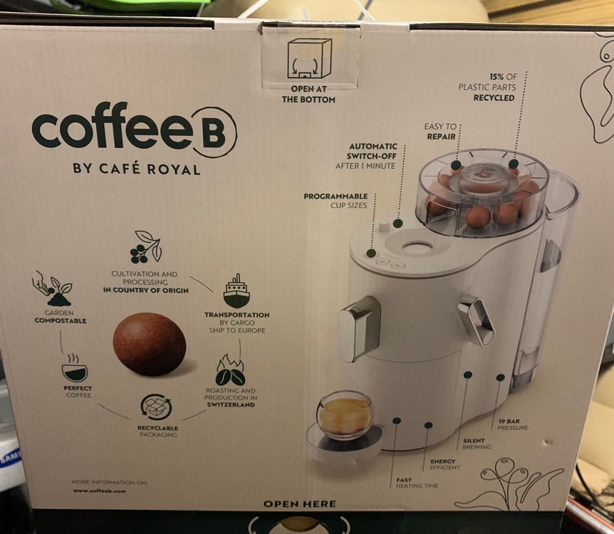 Coffee B CoffeeB Globe White Neu Ungeöffnet | Kaufen Auf Ricardo