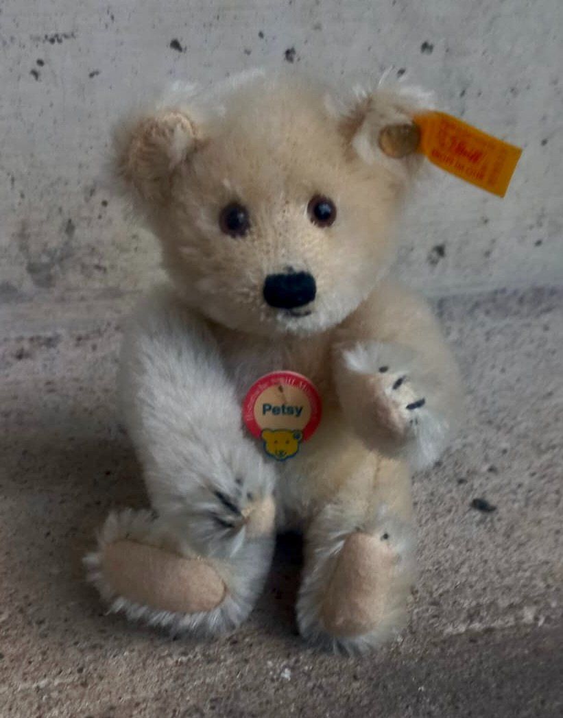 Steiff Spielzeuge: kleiner Steiff Bär Petsy – Gebraucht aus Burgdorf von glasrabe01