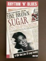 4 CD-BOX FINE BROWN SUGAR - RHYTHM 'N' BLUES