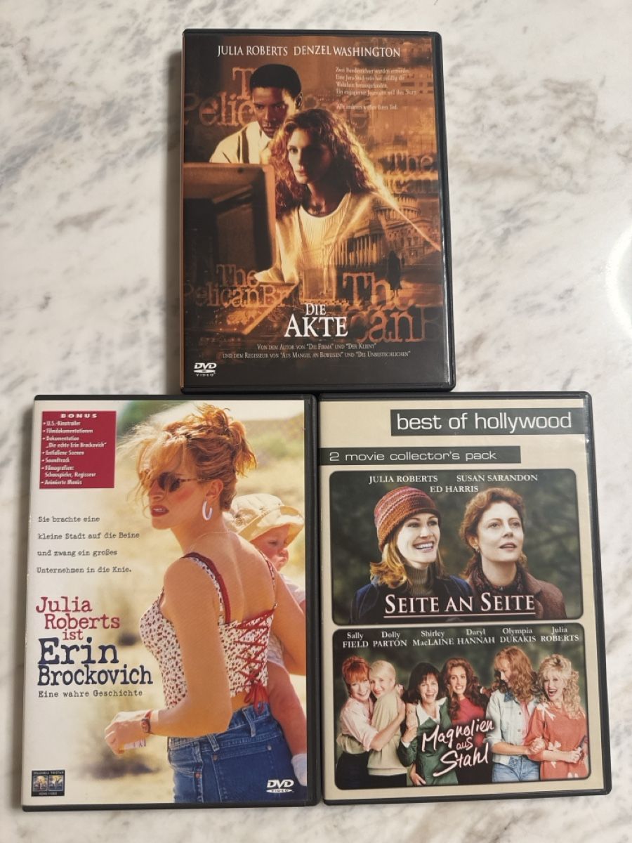 Alle DVDs: Julia Roberts DVDs – Gebraucht aus Aarau Rohr von mic_d6nr