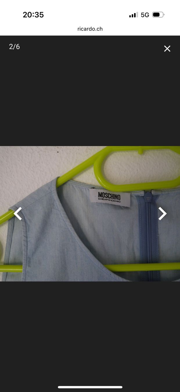 Moschino Camicette: Moschino Bluse 38 – Usato da Zürich venduto da iva_7658 1