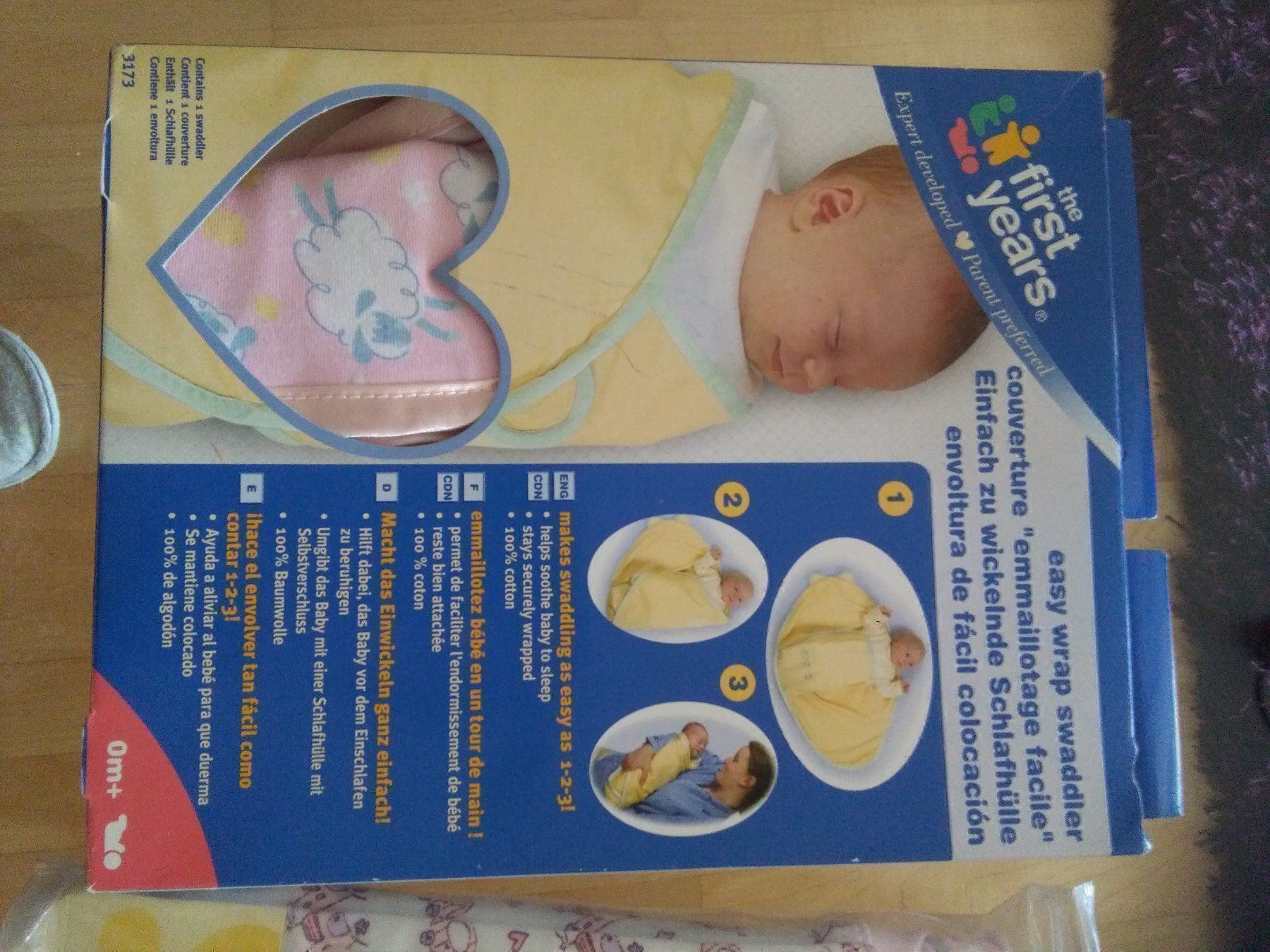 Pyjamas & Ähnliches: Set 2 Strampler (sleepsuits) & Decke – Neu und originalverpackt aus Pfaffhausen von mai2002 2