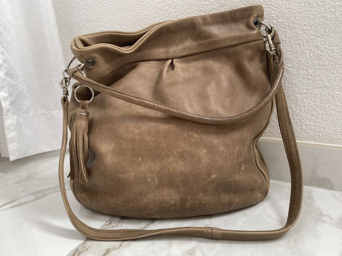 Borse da donna: Schöne Ledertasche von Transmission  – Usato da Estavayer-le-Lac venduto da Mimmy02