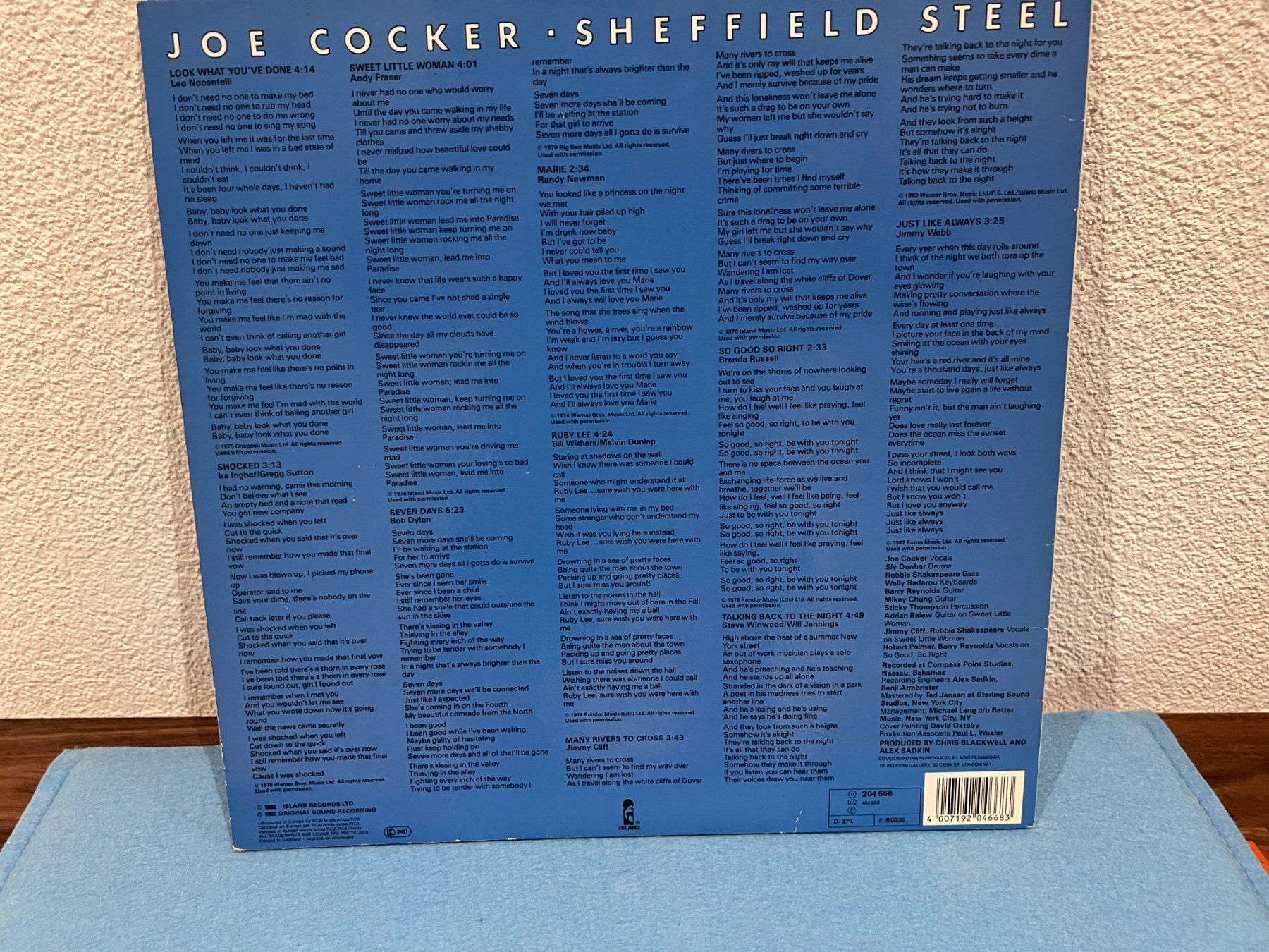 Dischi in vinile: Vinyl: Joe Cocker "Sheffield Steel" – Usato da Unterengstringen venduto da hausraus 1