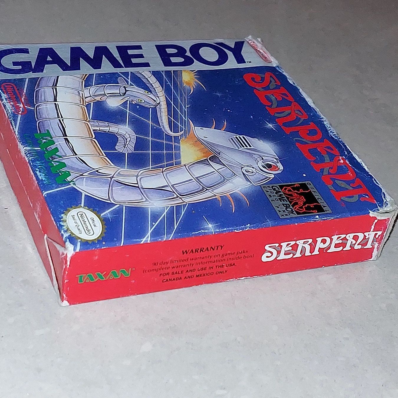 Nintendo Giochi: SERPENT (PAL) - GAME BOY – Usato da Spiegel b. Bern venduto da Natix 2